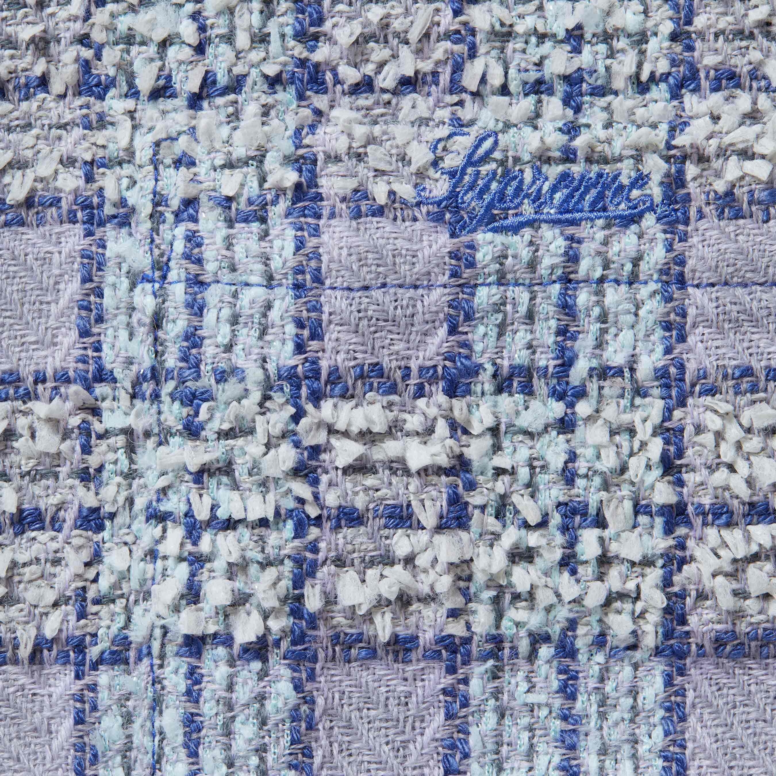 Bouclé Zip Up Shirt view 6